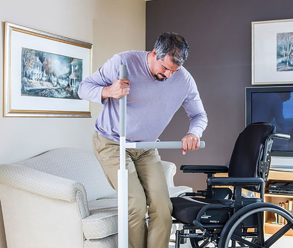 Staircase Railing Transfer Pole