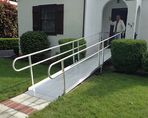Wheelchair shop ramp rental